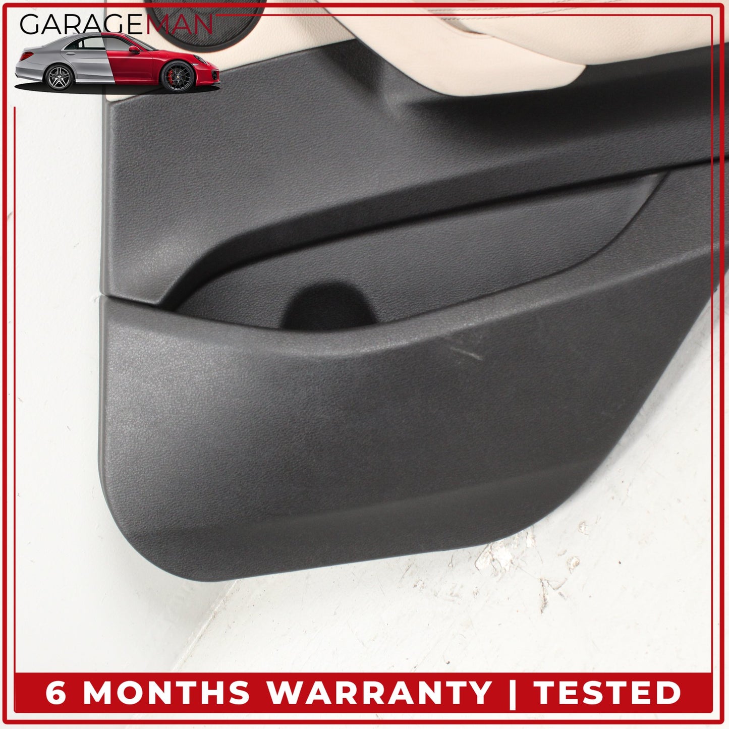 2011-2017 BMW X3 F25 SUV Rear Right Side Interior Door Trim Panel Beige OEM