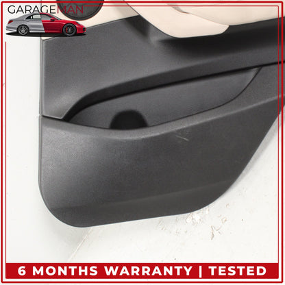 2011-2017 BMW X3 F25 SUV Rear Right Side Interior Door Trim Panel Beige OEM