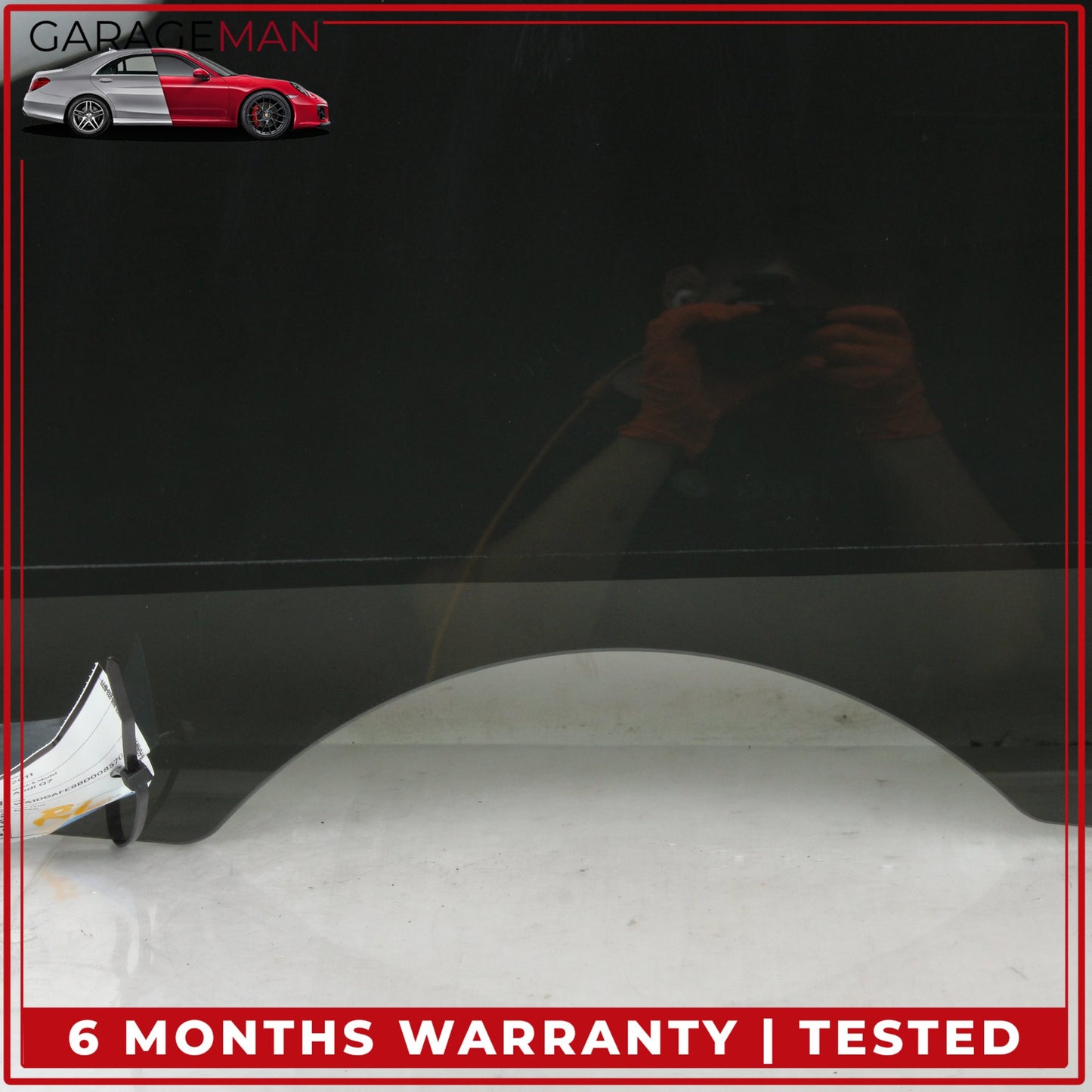 2007-2015 Audi Q7 4L Rear Left Driver Side Door Window Glass OEM