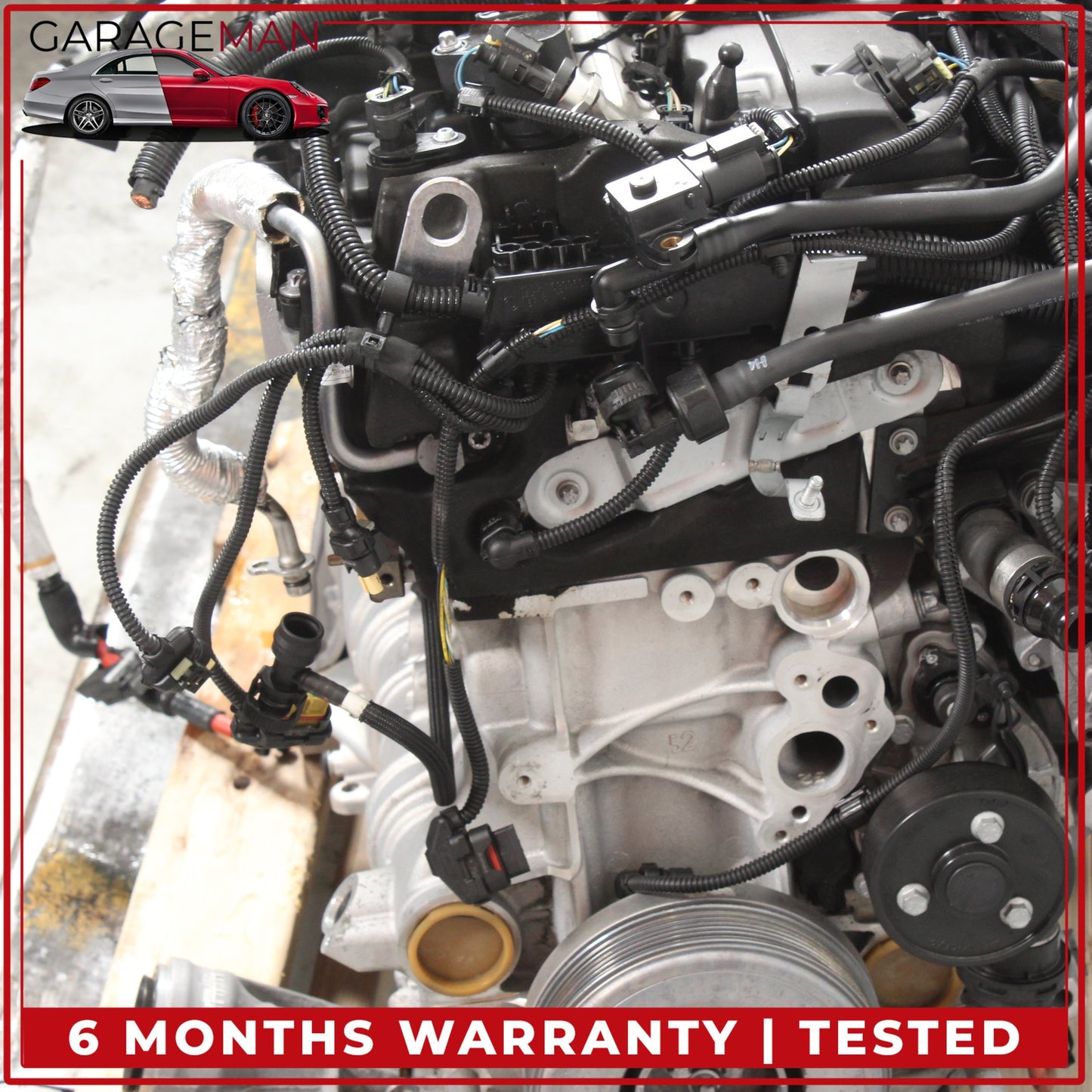 2016-2021 BMW 430i F36 AWD 2.0L I4 Engine Motor Assembly B46B20B mileage 80k