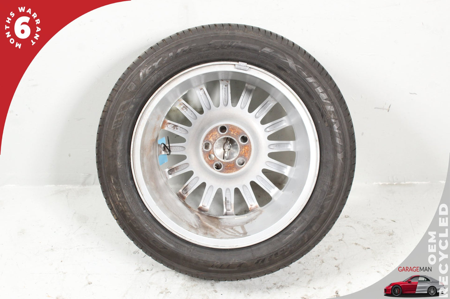 2002-2005 Ford Thunderbird 16 Spoke Wheel Rim w/ Tire 17X7.5JX60 4W631007CC OEM