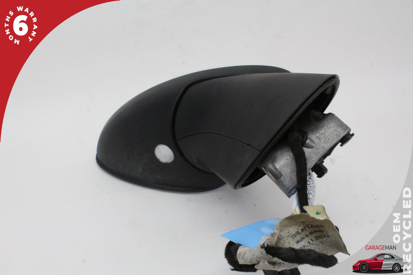 2011-2014 Porsche Cayenne 958 Front Right Side Door Rear View Mirror White OEM