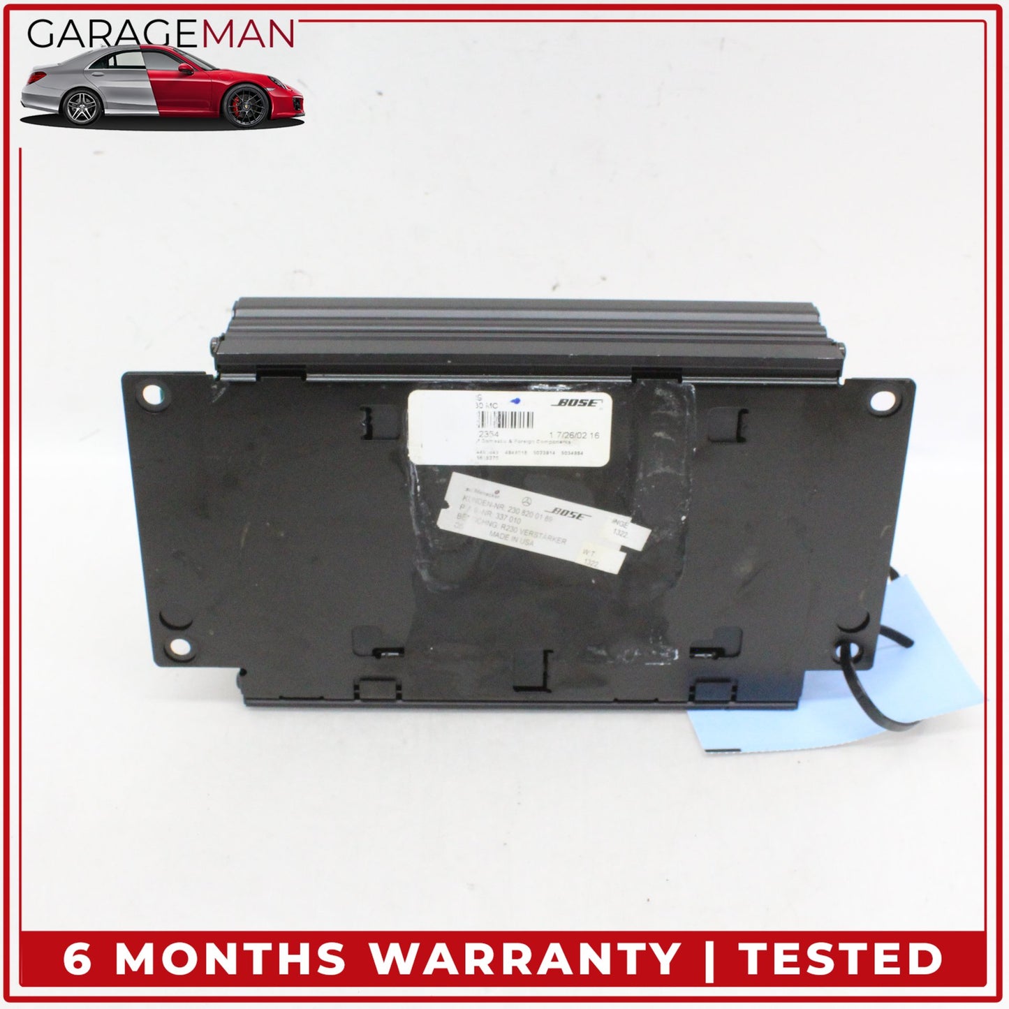 2003-2004 Mercedes-Benz SL500 R230 Convertible Audio Amplifier AMP Bose 230820018