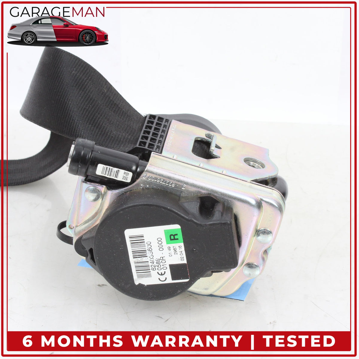 2014-2017 LR Range Rover Sport L494 Front Right Side Seat Belt Retractor OEM