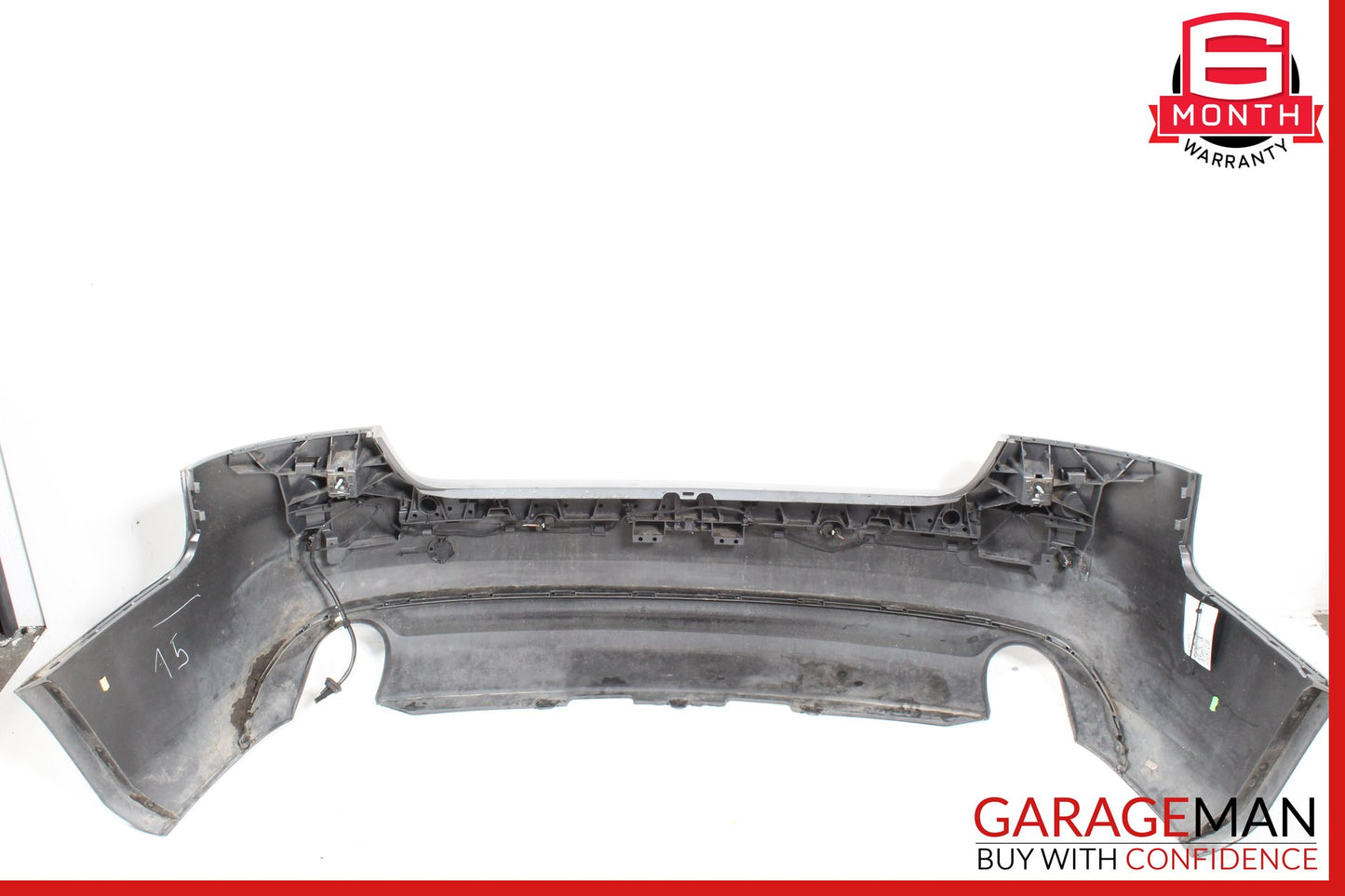 2008-2012 Audi A5 S5 8T Sedan Rear Bumper Cover Panel Gray 8T0807511 OEM