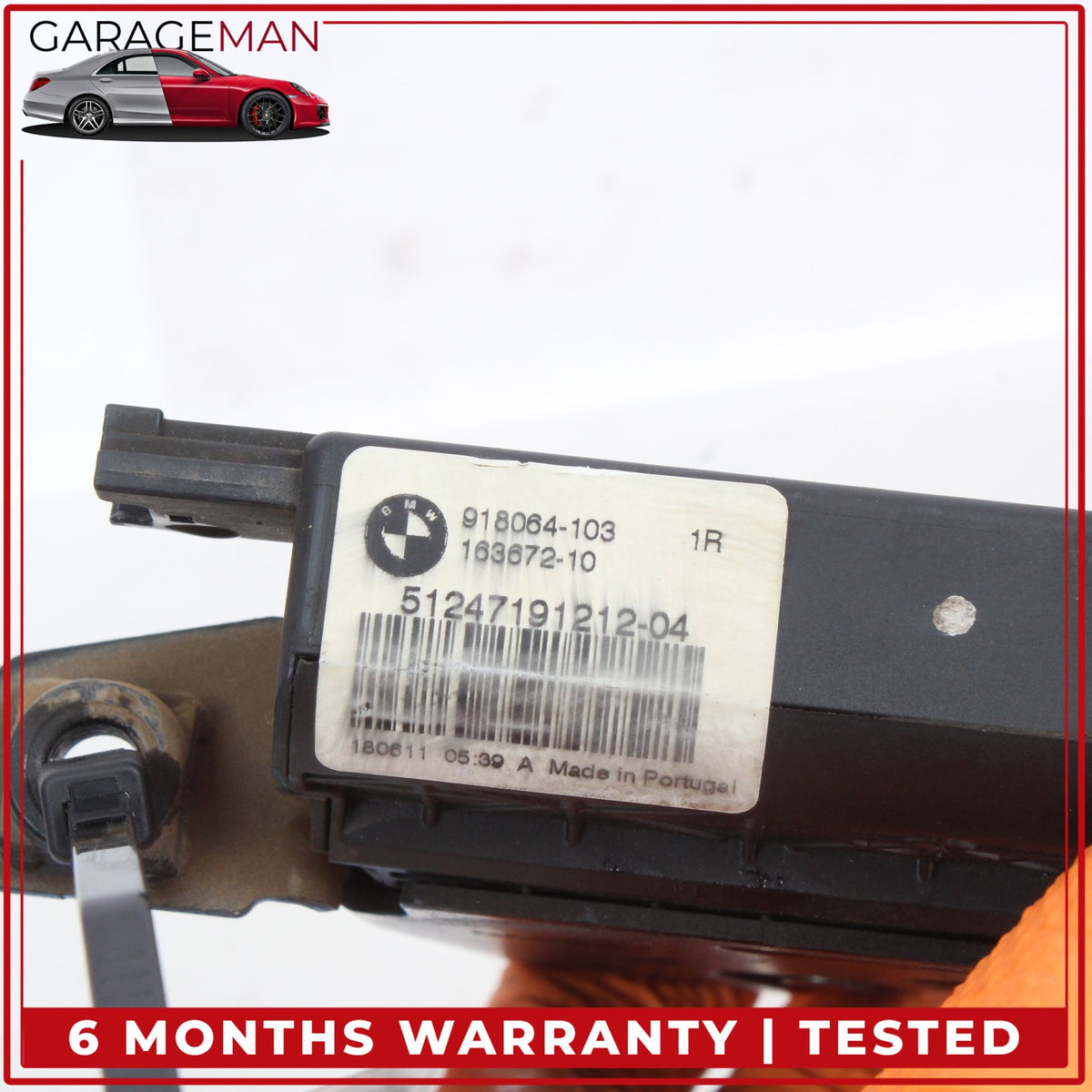 2012-2018 BMW 650i F13 Trunk Lid Latch Lock Actuator 7191212 OEM