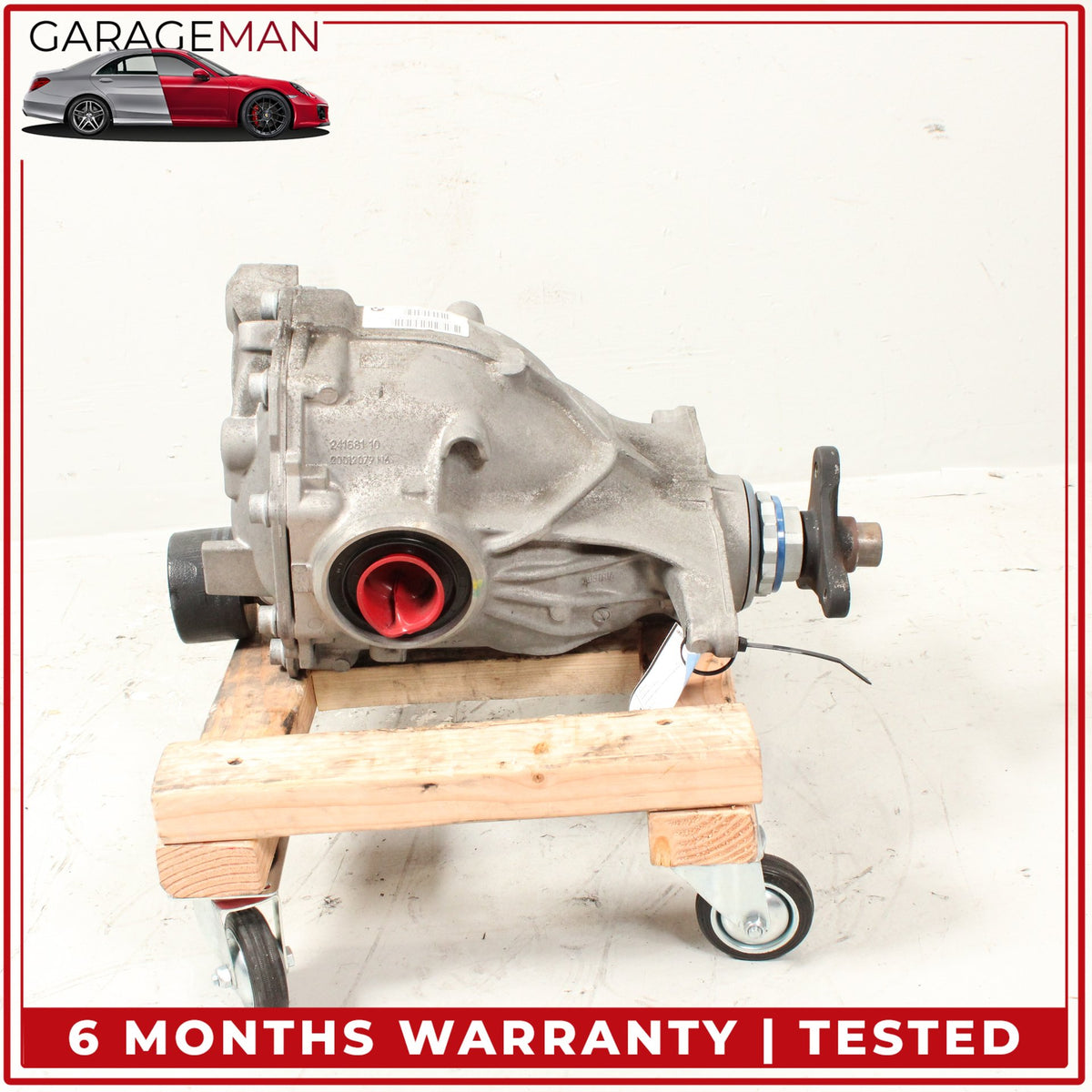 2011-2016 BMW 740i 535i Rear Differential Diff Axle Carrier 7584448 OEM