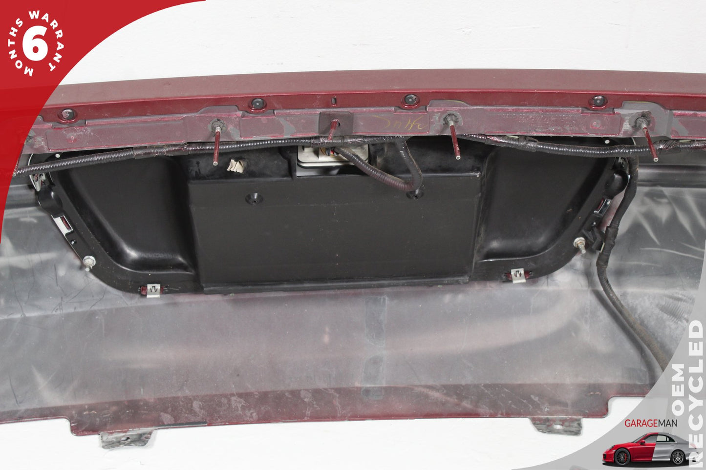 02-05 Ford Thunderbird Convertible Rear Bumper Cover Red 1W6Z17K835BAA