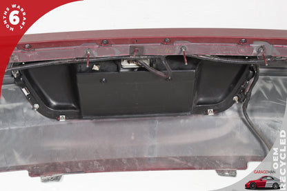 02-05 Ford Thunderbird Convertible Rear Bumper Cover Red 1W6Z17K835BAA