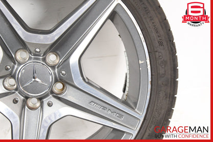 2009-2015 Mercedes W204 C300 Rear Wheel Rim w/ Tire 9JX18 H2 ET54 2044014002 OEM
