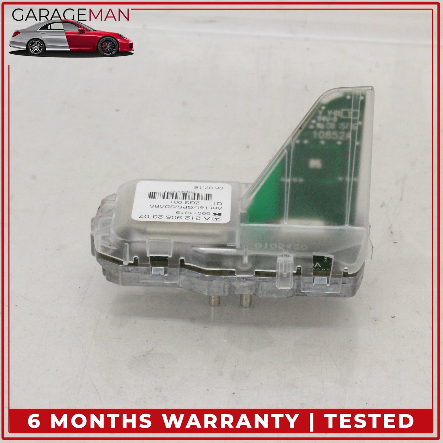 2014-2020 Mercedes W222 S550e Roof Shark Fin Antenna Module 2129052307 OEM