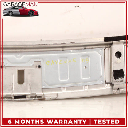 2003-2010 Porsche Cayenne 955 957 Rear Trunk Cargo Sill Scuff Plate Chrome OEM