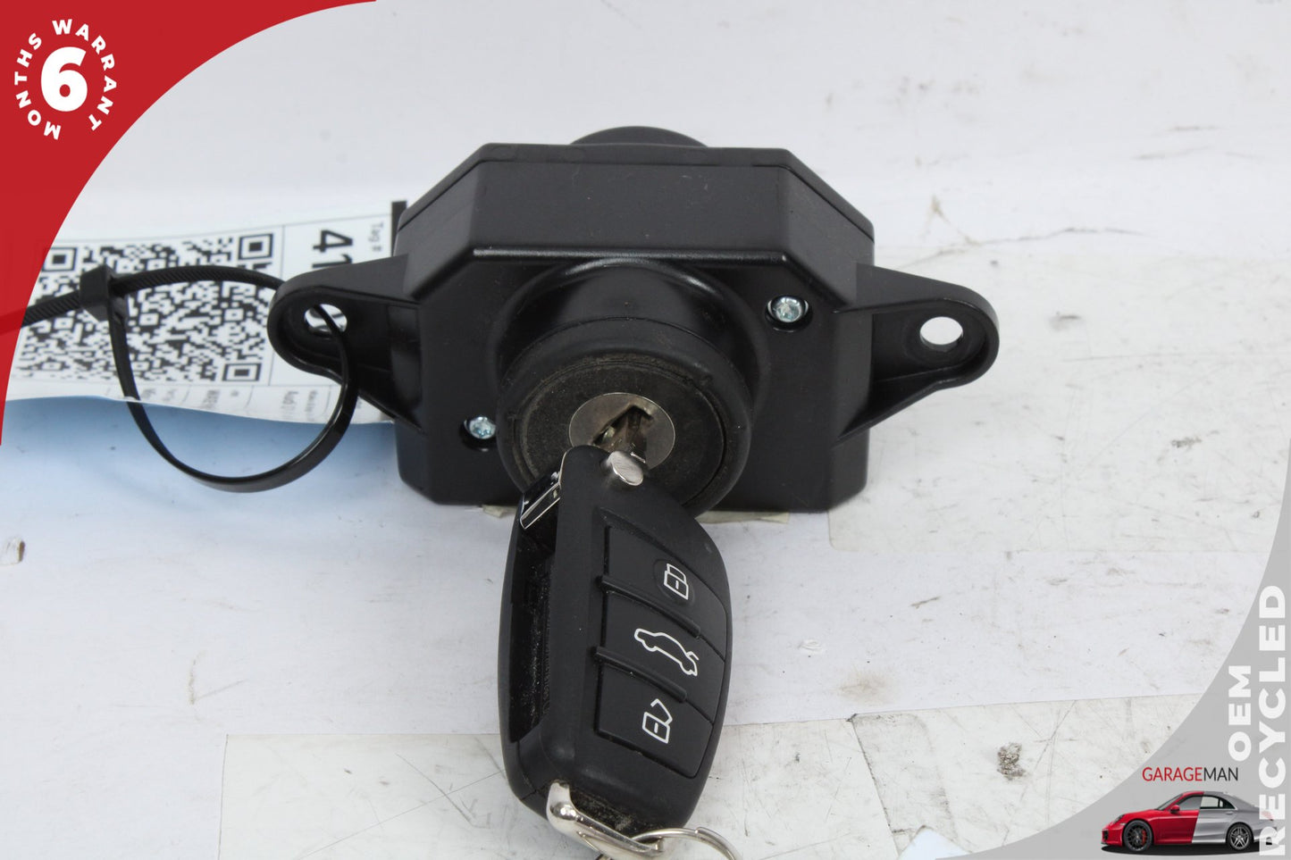 2007-2015 Audi Q7 A6 S6 Ignition Lock Switch Module w/ Key Fob 4F0909131J OEM