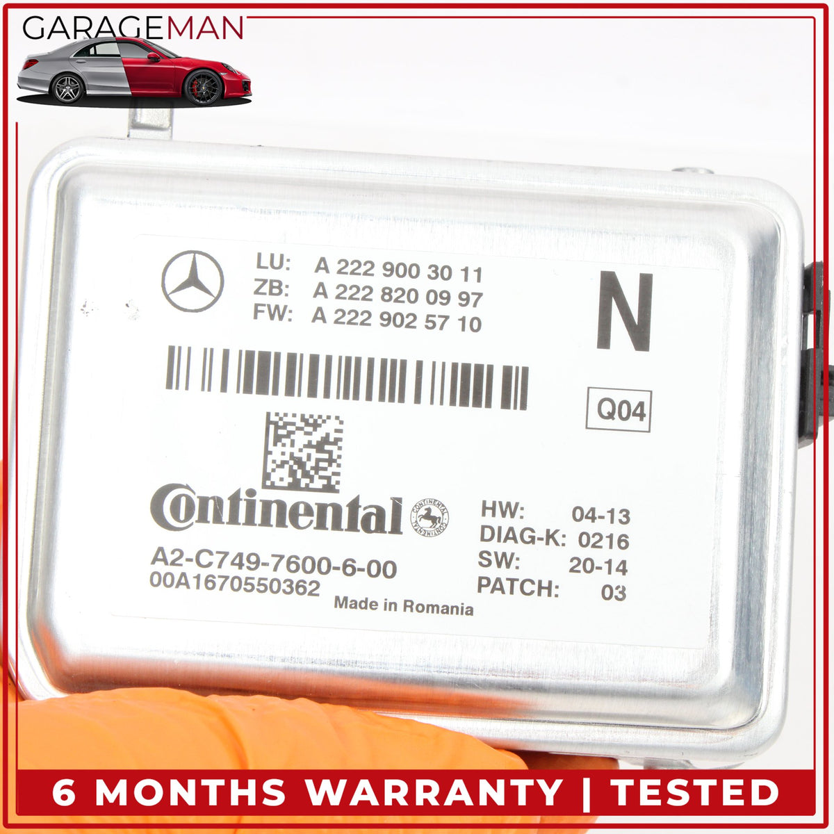 2014-2019 Mercedes W222 S550e C300 Front Lane Assist Multifunction Camera OEM