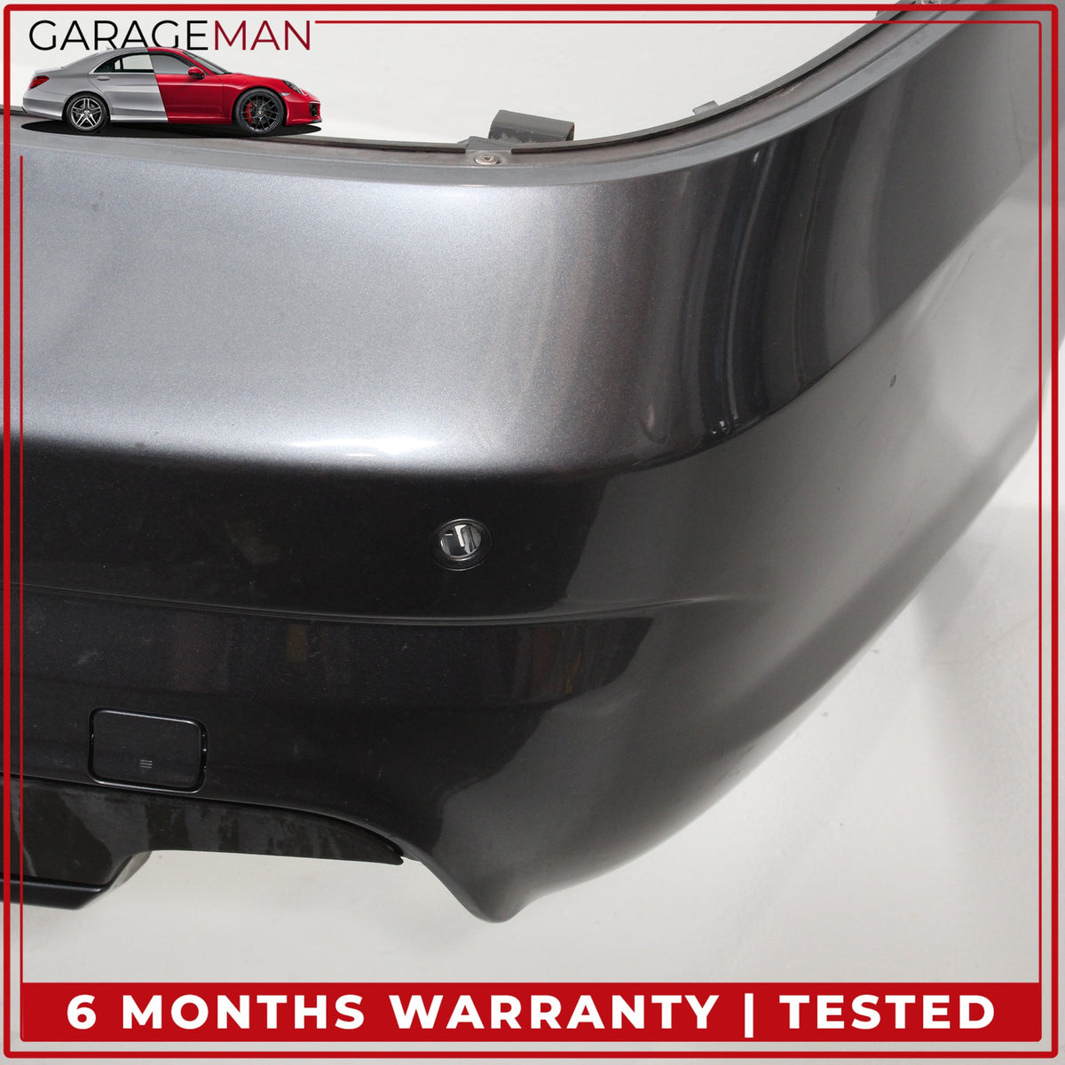 2006-2011 Mercedes W219 CLS550 Sedan Rear Bumper Cover Gray Metallic OEM