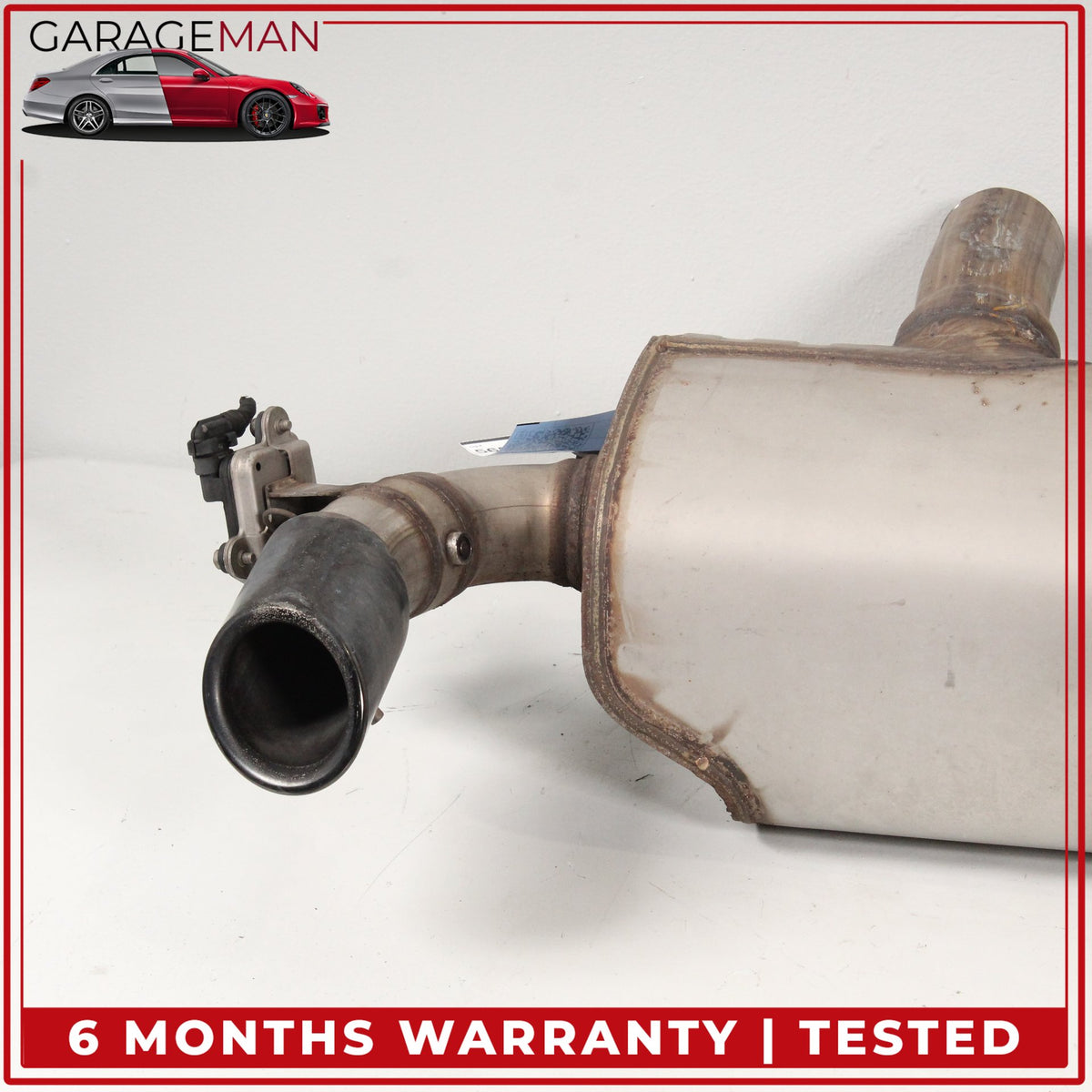 2017-2020 BMW 530e 530i G30 Rear Exhaust Muffler Left and Right Side Tip OEM
