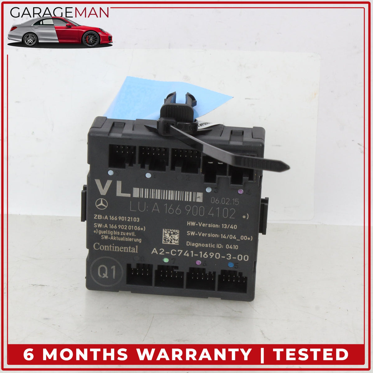 2012-2020 Mercedes W242 B Electric Drive Front Left Side Door Control Module OEM