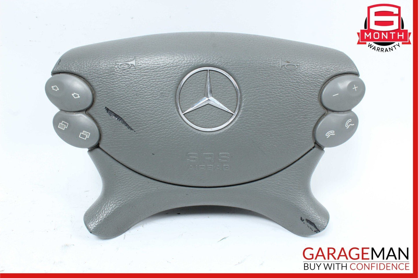 03-12 Mercedes W209 CLK350 E350 SL500 Steering Wheel Airbag Air Bag Gray OEM