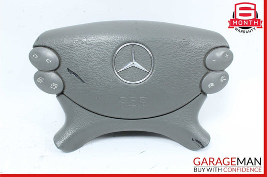 03-12 Mercedes W209 CLK350 E350 SL500 Steering Wheel Airbag Air Bag Gray OEM