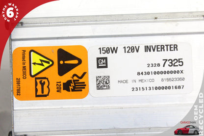 2014-2019 Chevrolet Silverado 1500 Power Inverter Converter Module 23287325 OEM