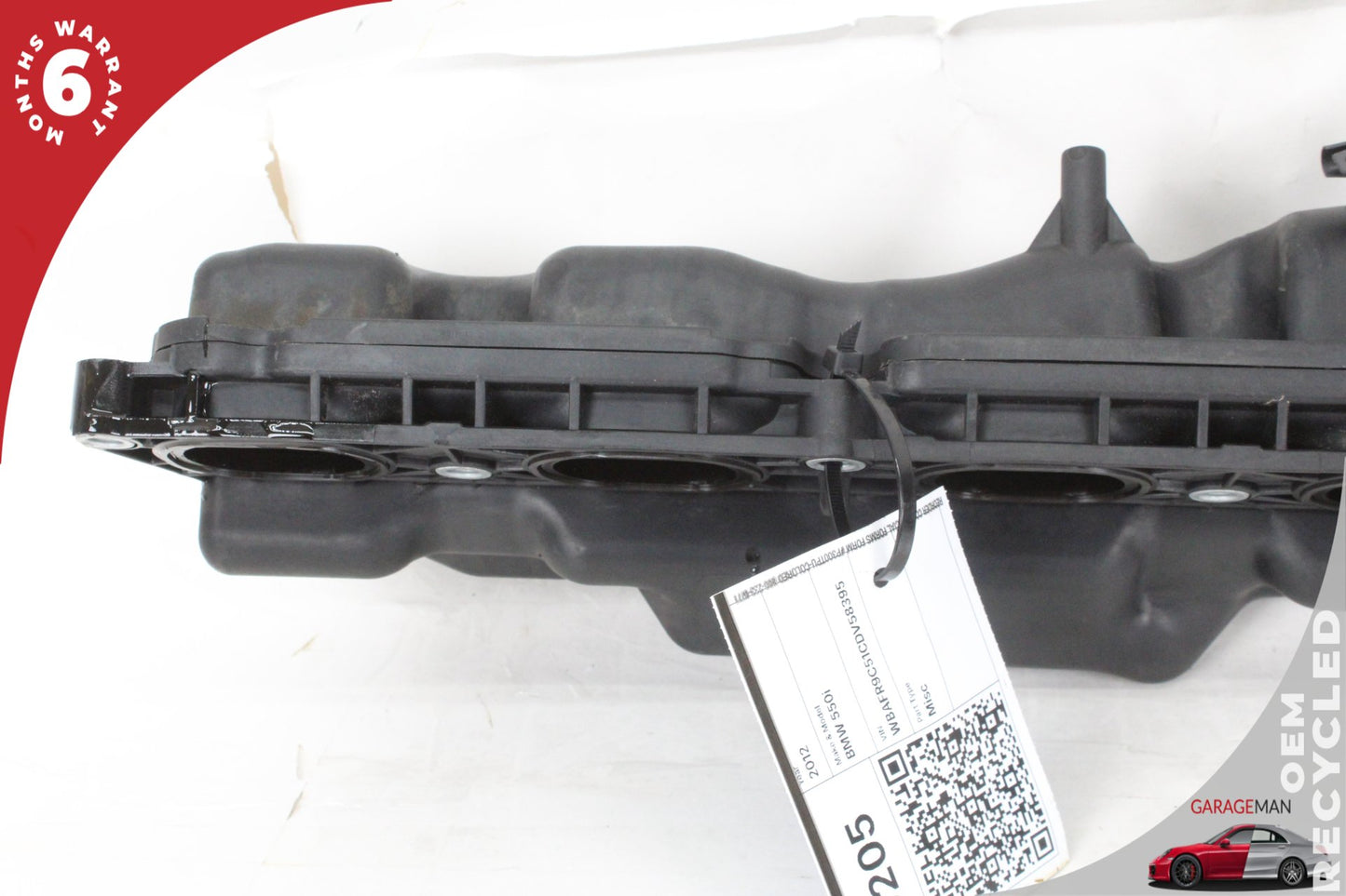 2011-2016 BMW 550i F10 N63 Left Side Air Intake Manifold 7555666