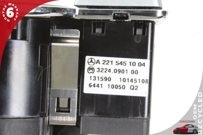 2007-2014 Mercedes W221 S550 Front Left Headlight Control Switch 2215451004 OEM