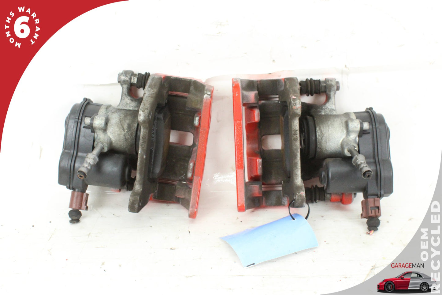 2012-2018 Audi A6 A7 Rear Left and Rear Right Side Brake Caliper Set 4G5AF OEM