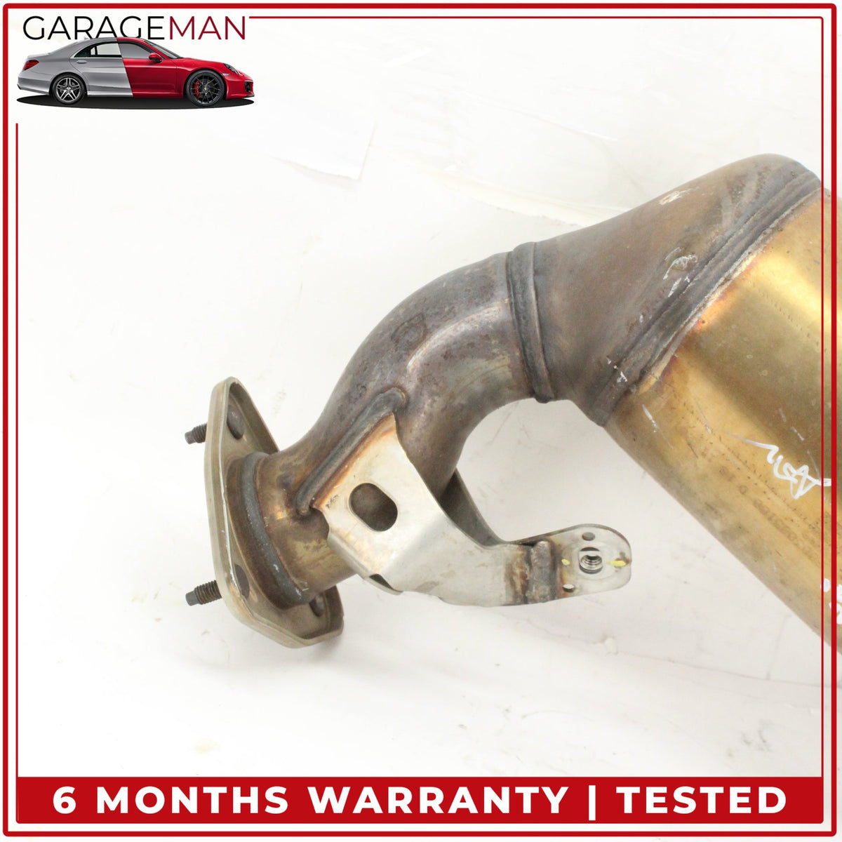 2017-2019 Audi Q7 SUV AWD 3.0L Exhaust System Downpipe Tube Pipe 4M0131703 OEM