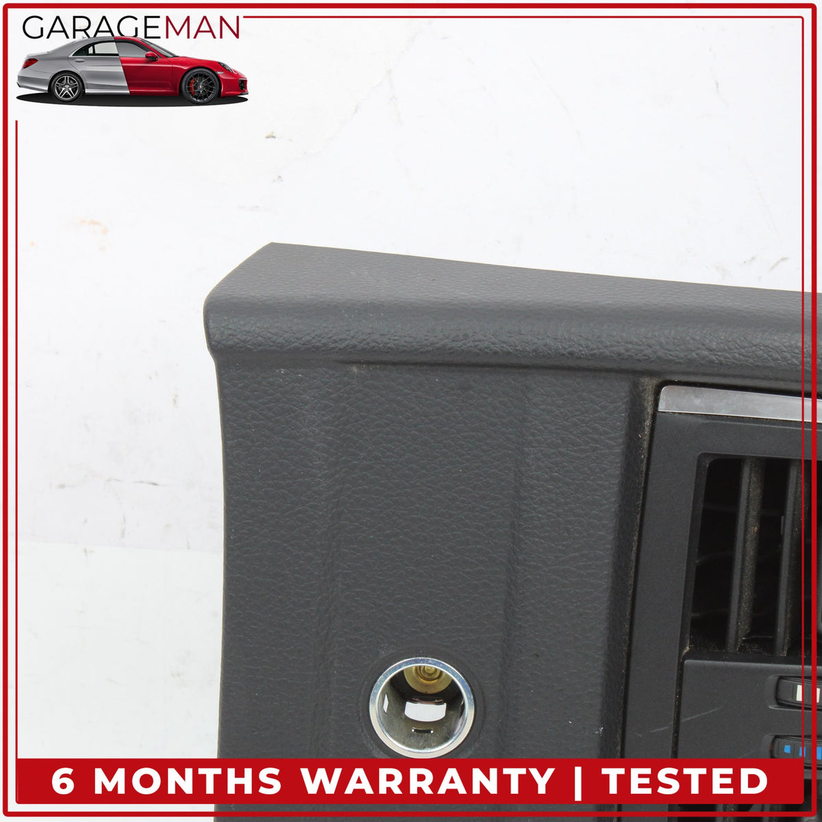 2012-2020 BMW 430i Rear Center Console AC A/C Air Vent Trim Cover 9333675 OEM