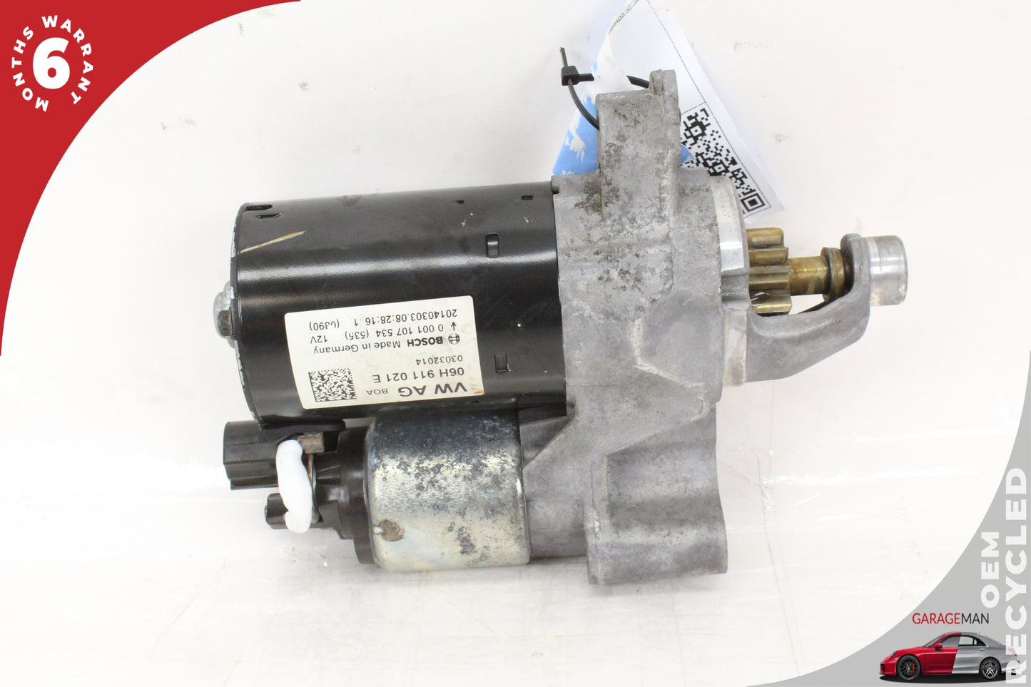 2013-2017 Audi A6 Sedan Starter Motor 06H911021E