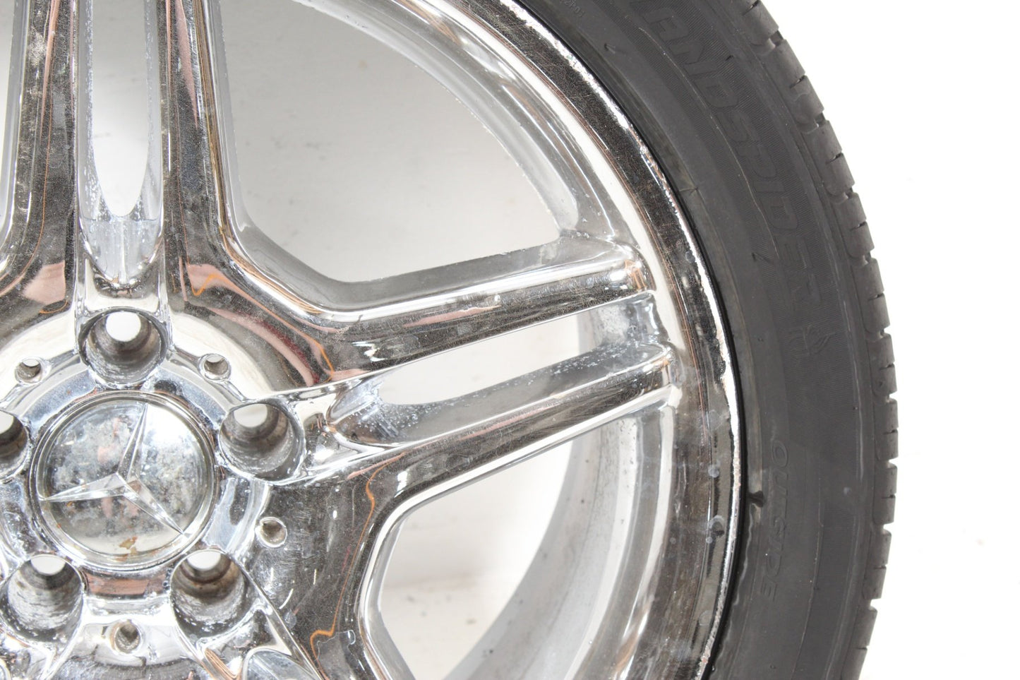 2003-2012 Mercedes R230 SL550 SL65 AMG Front Wheel Tire Rim 8.5Jx18H2 ET30 OEM