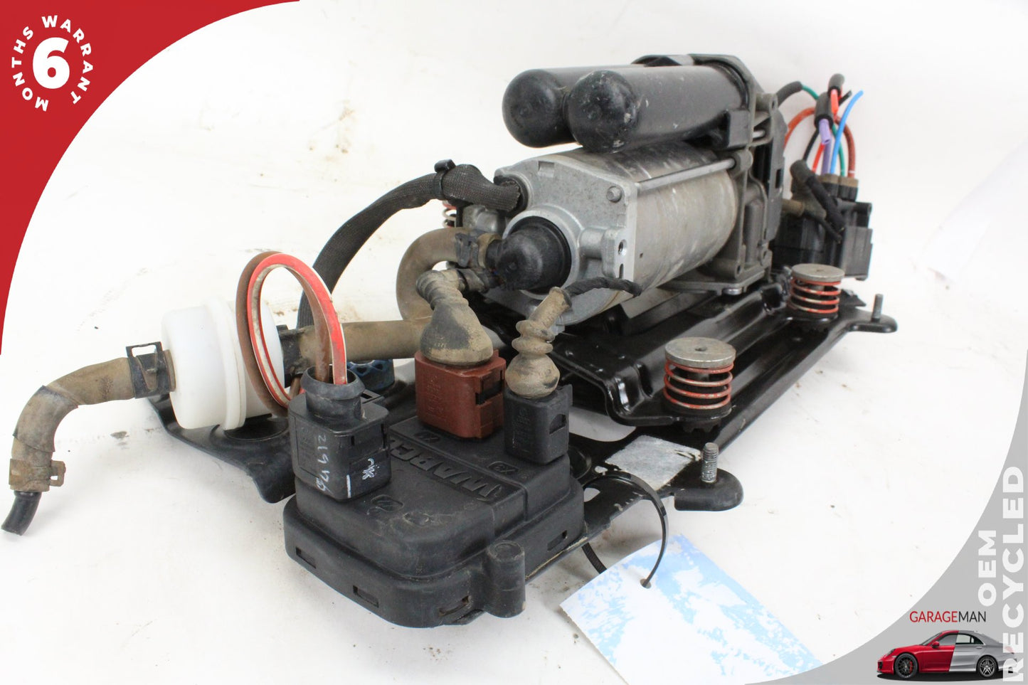 2018-2025 Audi SQ5 Q5 Air Suspension Compressor Pump w/ Bracket 80A616005E OEM