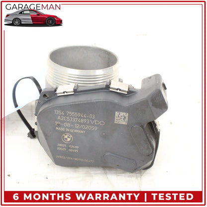 2013-2019 BMW 650i F06 Sedan Engine Throttle Valve Body 7555944 OEM