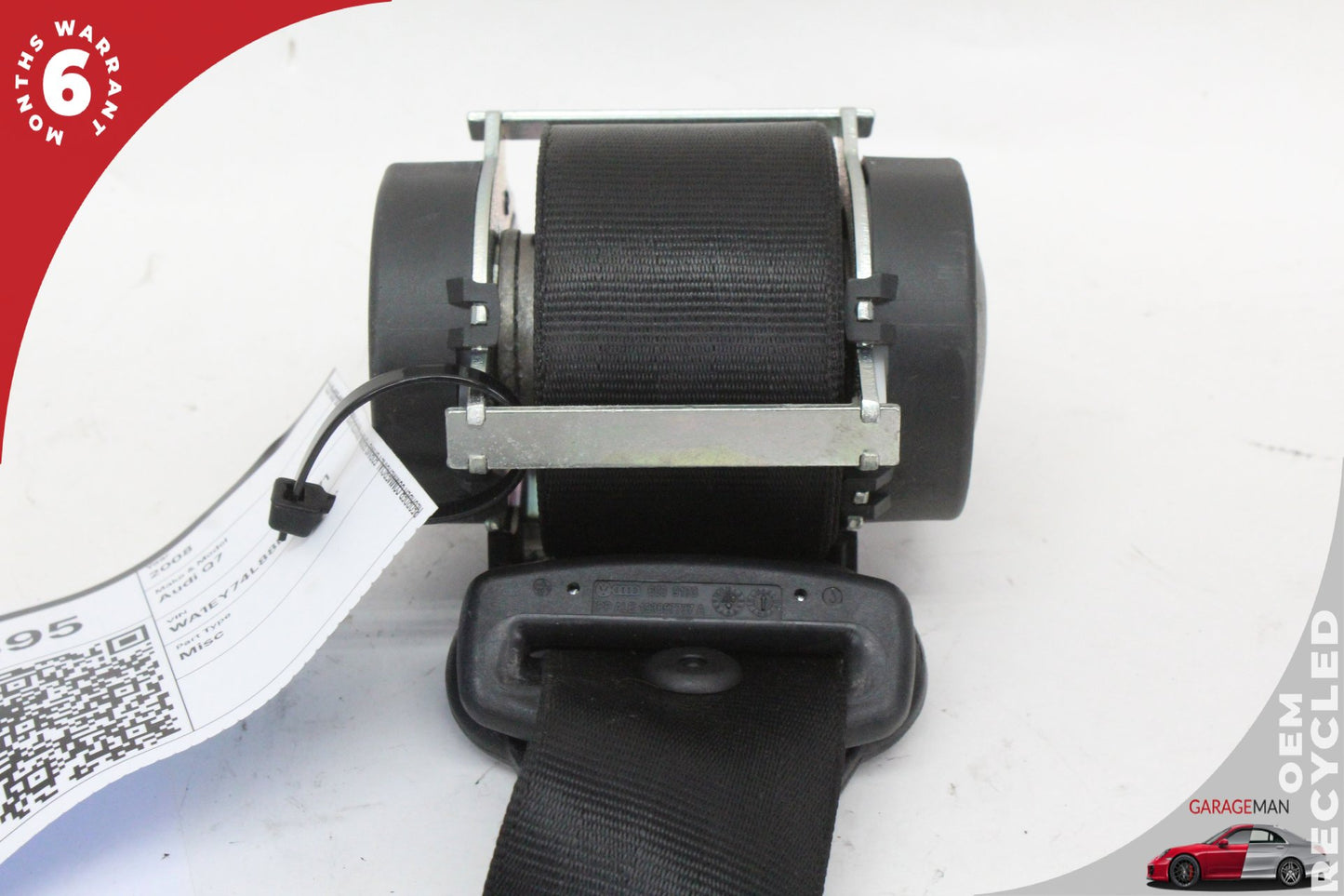 2007-2015 Audi Q7 Rear Left or Right Side 3rd Third Row Seat Belt 4L0857811B OEM