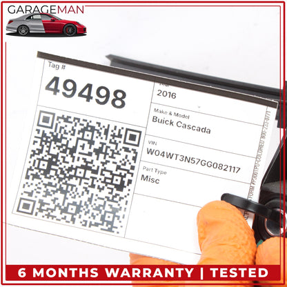 2016-2019 Buick Cascada Right Side Seat Belt Adjuster Feeder 13371580 OEM