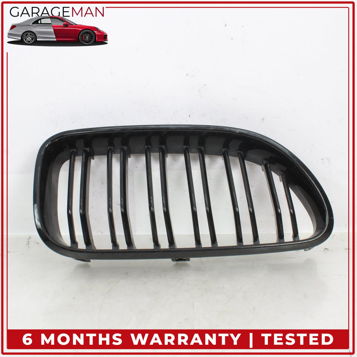 2012-2019 BMW 650i F13 Front Left & Right Hood Radiator Grille