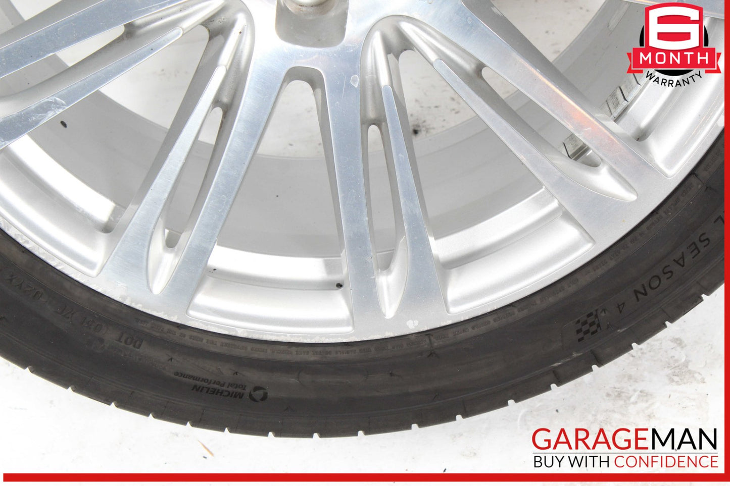 2012-2018 Audi A8 Wheel Rim w/ Tire 20'' 9JX20H2 ET37 4N0601025 OEM