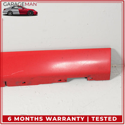 2002-2005 Ford Thunderbird Right Side Skirt Rocker Panel Red 1W637610154A OEM