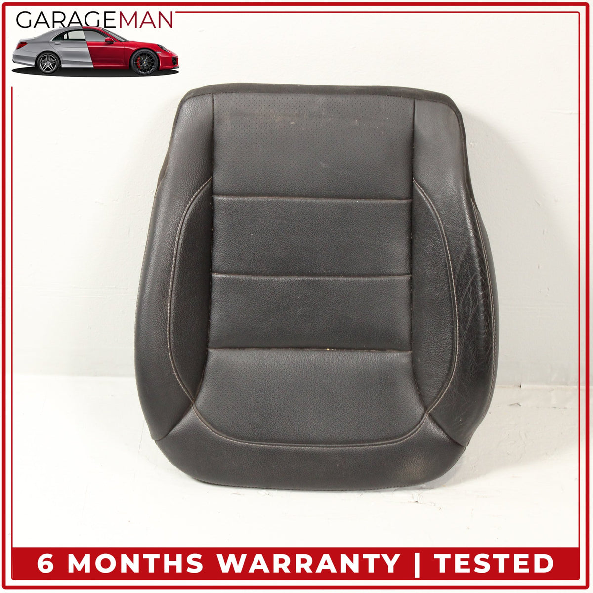 2012-2015 Mercedes W166 ML350 Front Left Lower Bottom Seat Cushion Black OEM