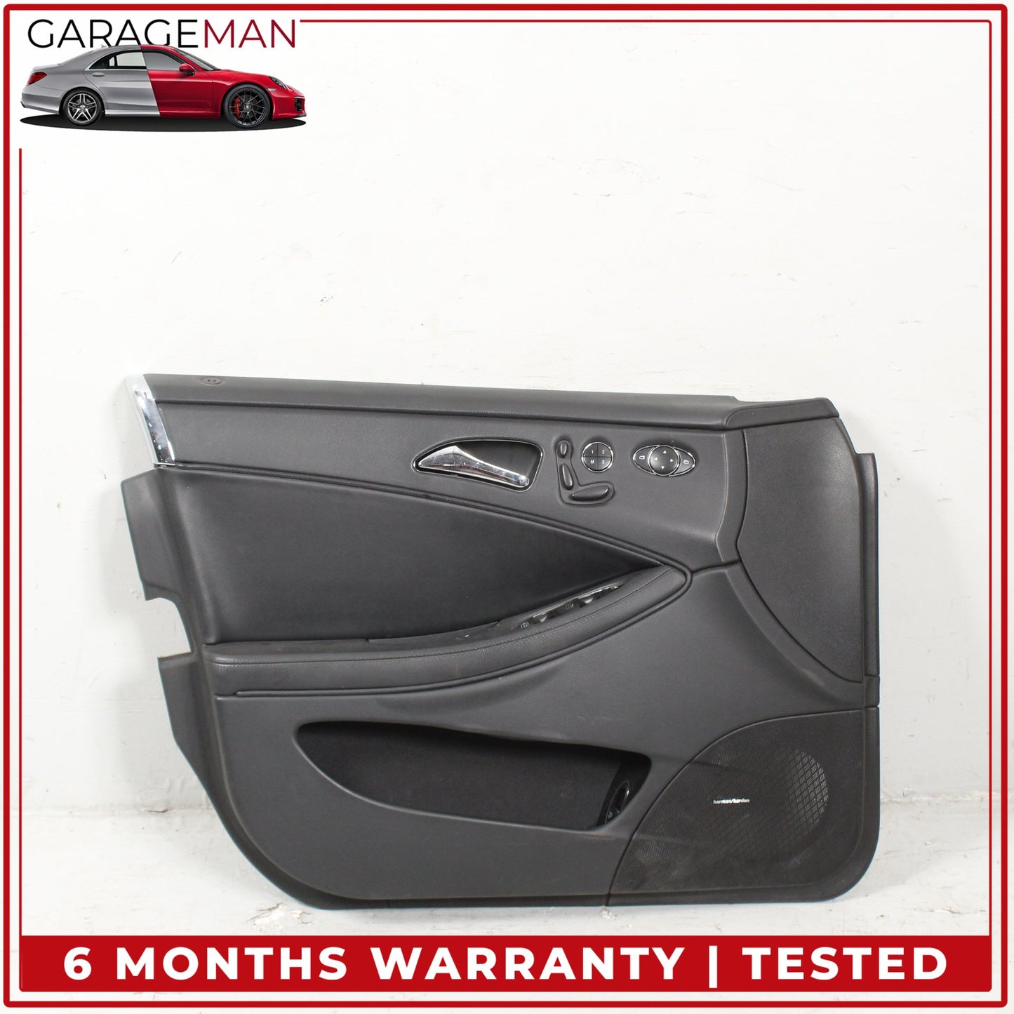 2006-2011 Mercedes W219 CLS550 Front Left Side Door Trim Panel w/ Switches OEM