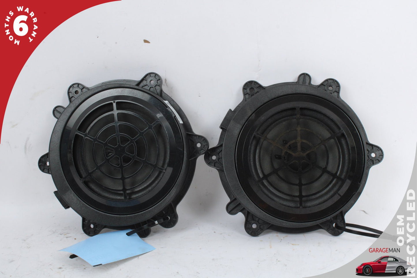 2010-2018 Porsche Cayenne S 958 Rear Left and Right Side Door Speaker Set OEM