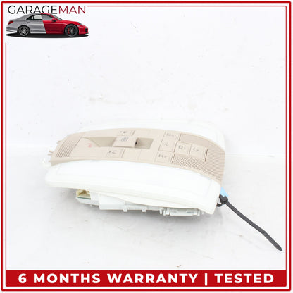 2010-2017 Mercedes C207 E400 Coupe Overhead Dome Light Lamp Beige 2048201923 OEM