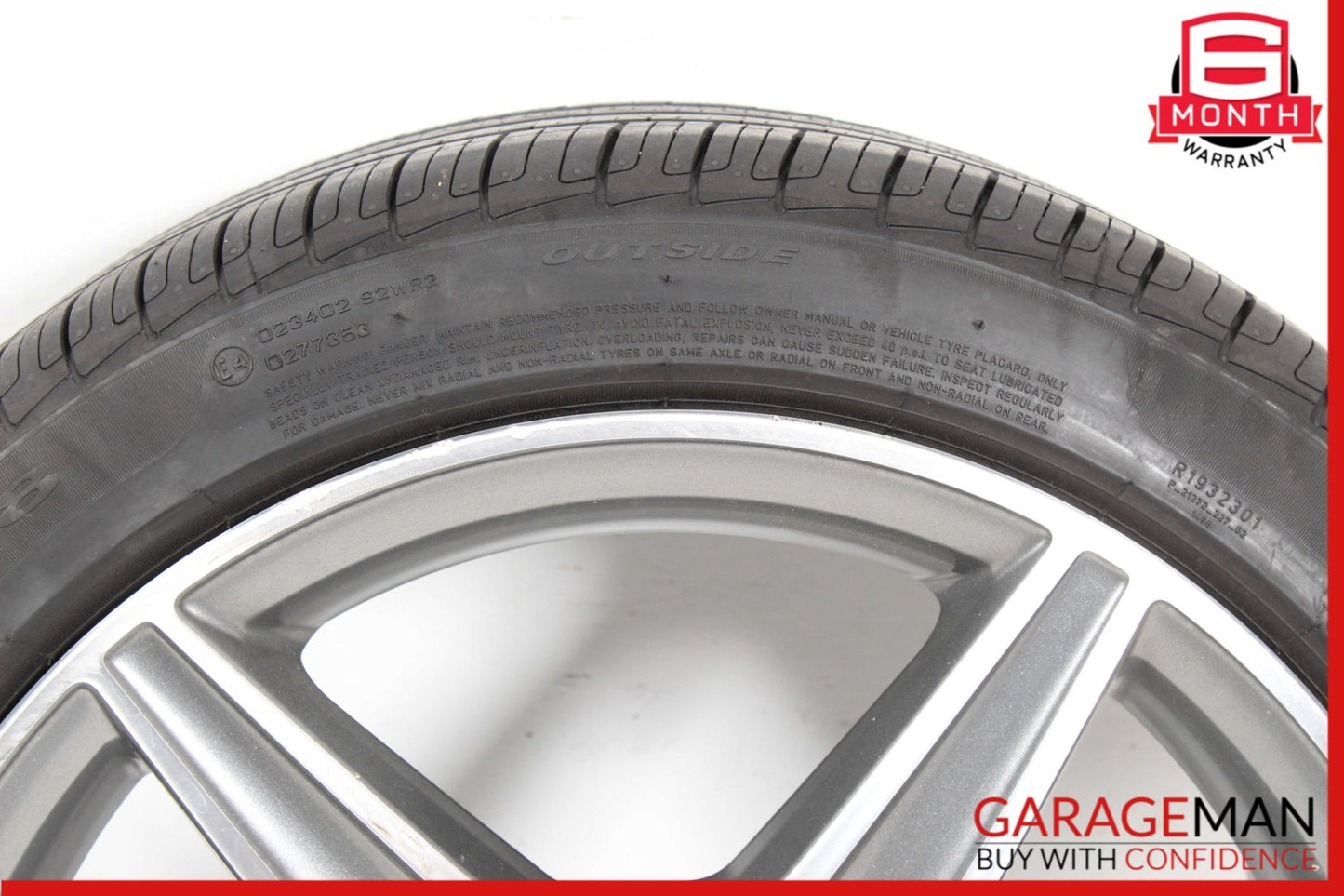 2015-2018 Mercedes W205 C300 Rear Wheel Tire Rim 8.5Jx18H2 ET49 2054011200 OEM