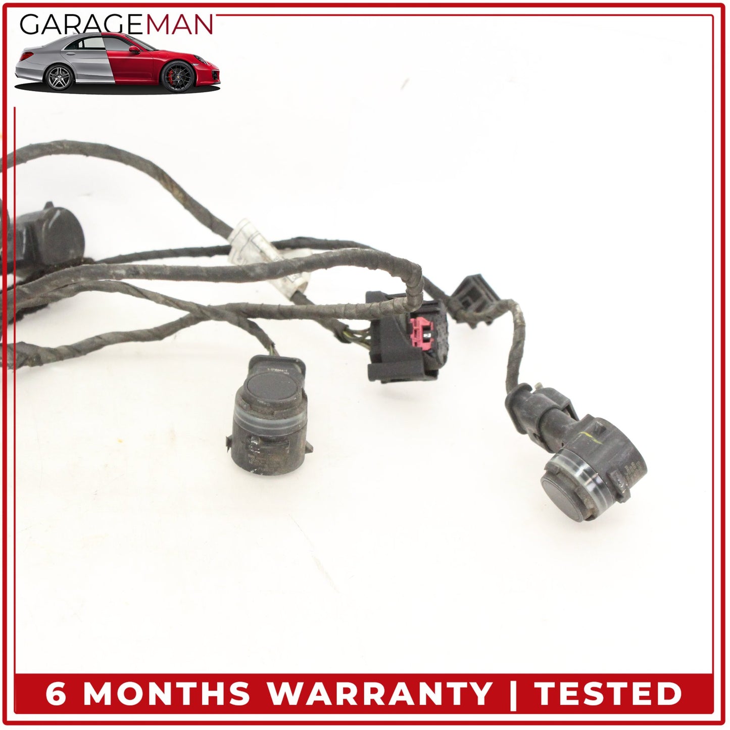 2014-2019 BMW X5 X6 F15 Front Bumper Parking Sensors w/ Wire Harness 9274427 OEM