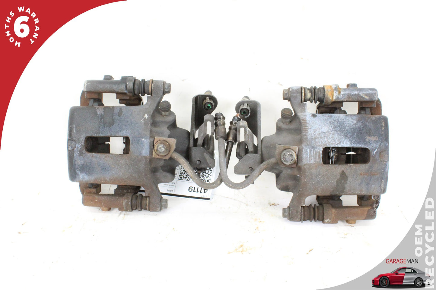 2002-2005 Ford Thunderbird Rear Left and Right Side Brake Caliper 3W6Z2552AA OEM