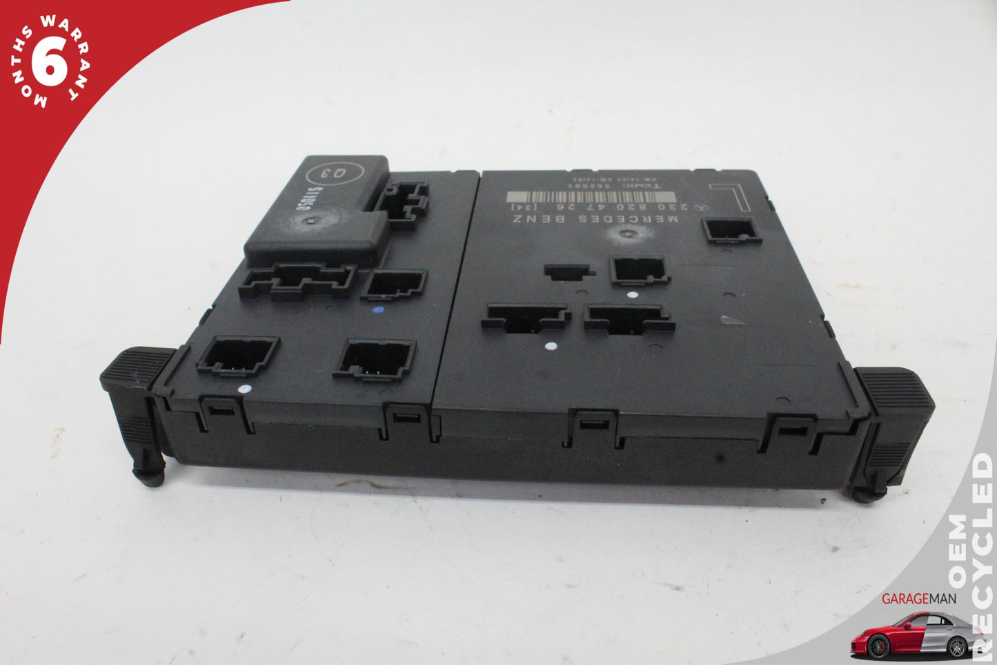 03-12 Mercedes SL500 R230 Driver Side Door Control Module 2308204726 OEM