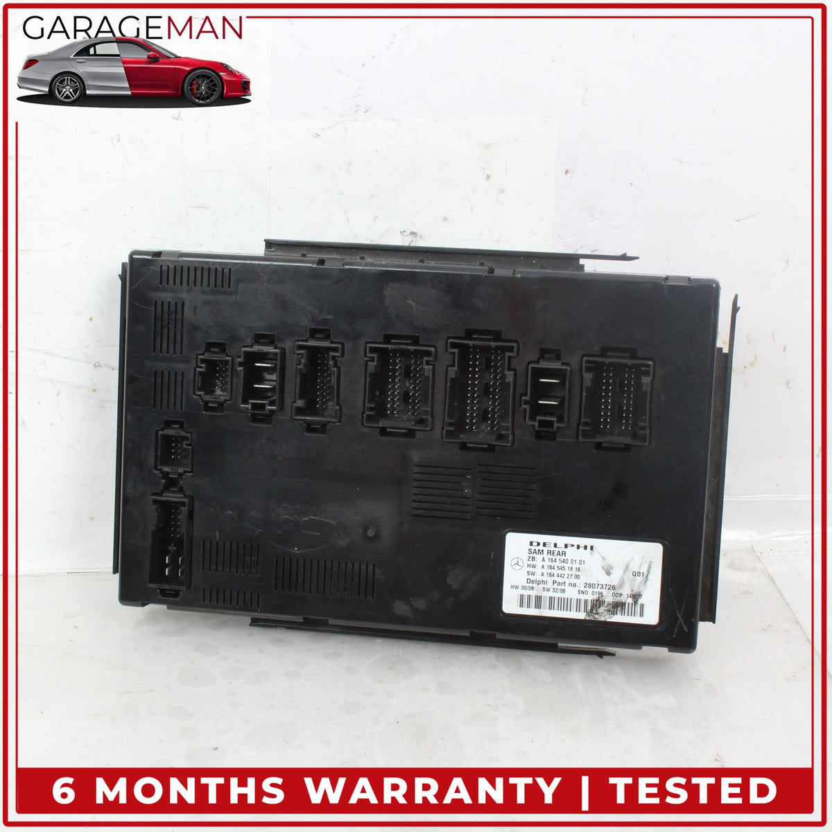 2006-2013 Mercedes W164 ML350 Rear SAM Module Control Signal Acquistion OEM