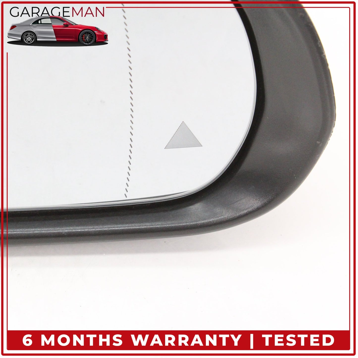 2015-2016 Mercedes W205 C300 Right Rear View Mirror w/ Blind Spot Carbon Fiber