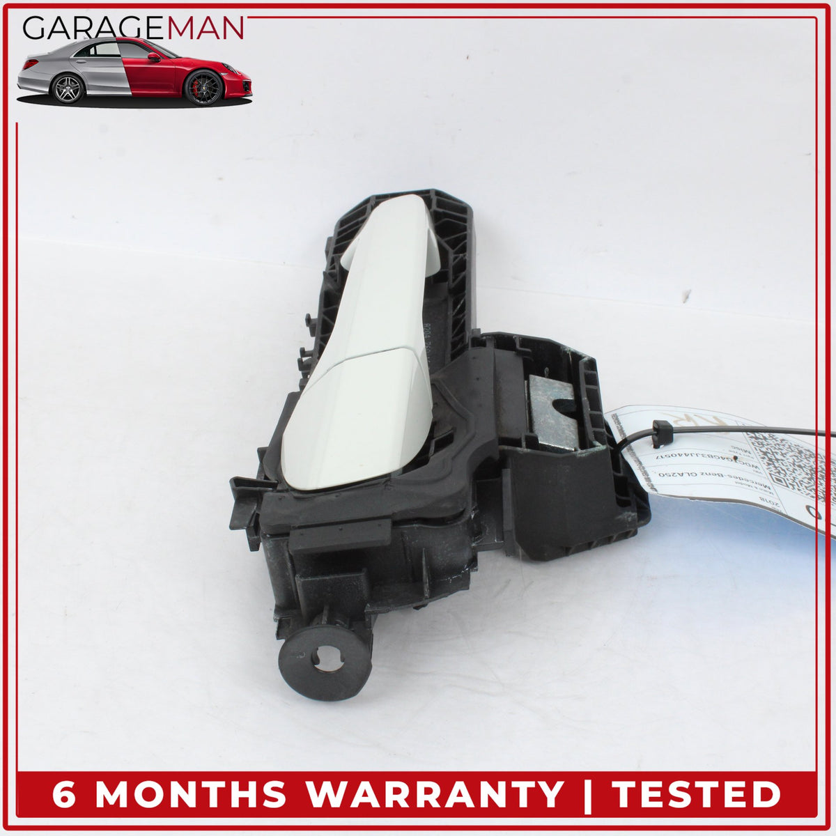 2015-2020 Mercedes X156 GLA250 Rear Right Side Exterior Door Handle White OEM