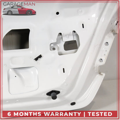 2015-2018 Audi A8 S8 Rear Tailgate Trunk Lid Panel Glacier White Metallic OEM